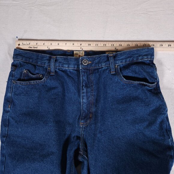 RedHead Blue Jeans Mens 38x36 (~36x34) Denim Pants Classic Outdoors RUNS SMALL - Picture 5 of 14